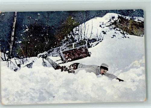 1919 Photochromie - Wintersport AK