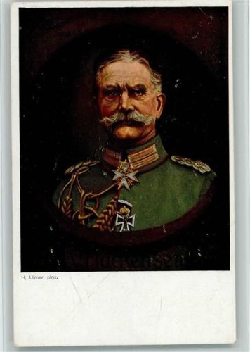 mit Orden, Gemälde von Ulmer Ak Mackensen