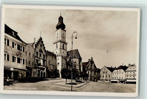 Cham Hindenburgplatz Kirche