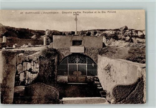 Karthago Amphithéâtre Chapelle de Ste. Perpétue et de Ste. Félicité