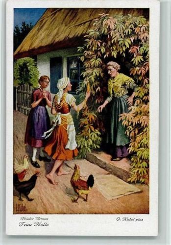 Frau Holle Nr. 5 - Verlag FPHG Serie 139 Nr. 3798 , sehr gute Erhaltung AK