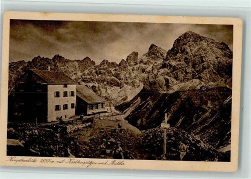 Kemptner Hütte Krottenspitze und Muttler