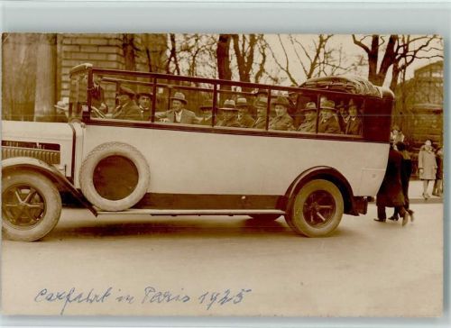 1925 Rundfahrten Paris 1925 AK