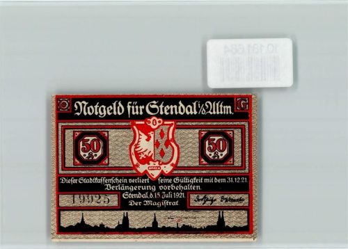 Stendal Notgeld