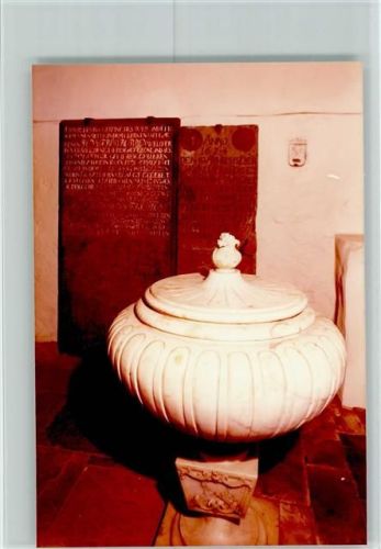 Süderende Altes Taufbecken Kirchen, Grabsteine, etc.