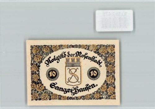 Sangerhausen Notgeld Rosen