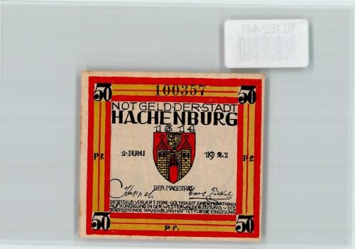 Hachenburg Notgeld Cistercienser-Abtei Marienstatt