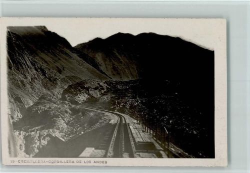 Buenos Aires Zahnradbahn Anden Cremallera Cordillera de los Andes