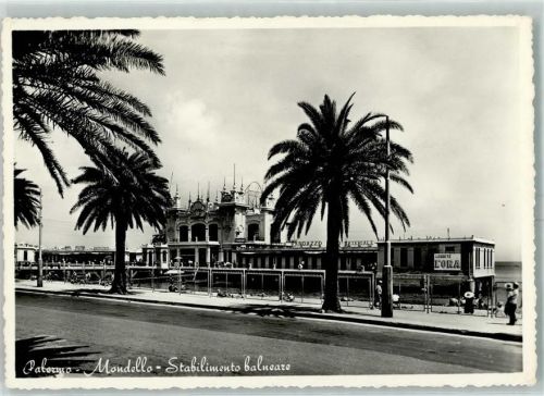 Palermo Mondello Bade-Anstalt