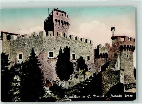 San Marino Seconda Torre Der Zweite Turm