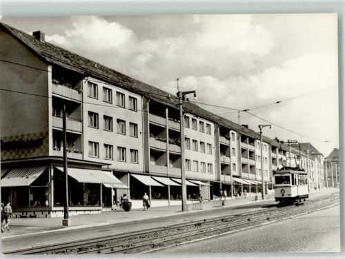 Nordhausen Rautenstrasse Strassenbahn Ort lt. Verlag
