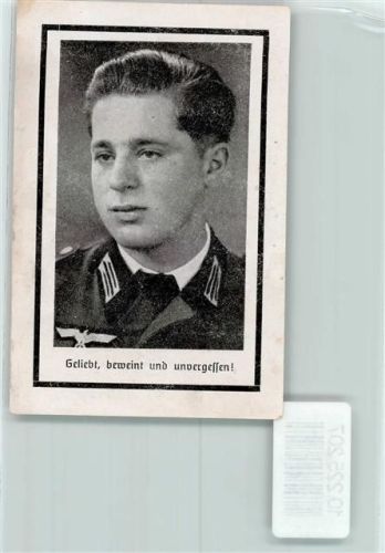 WK II Sterbebilder gefallen 1944 bei Ostrow Russland