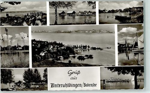 Unteruhldingen Bodensee Strandbad Ausflugsdampfer