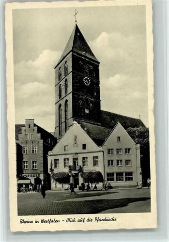 Rheine Blick auf die Pfarrkirche