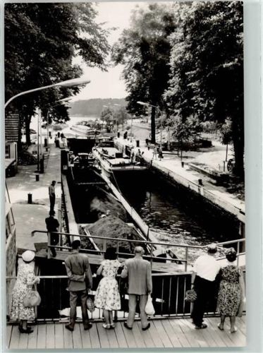 Woltersdorf Schleuse Frachtschiff