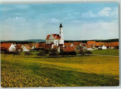 88427 W7953 Bad Schussenried - Wallfahrtskirche Steinhausen