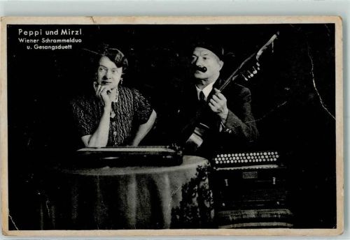 1943 Peppi und Mirzl Wiener Schrammelduo