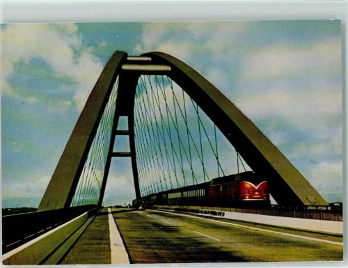 Fehmarn Brücke über den Fehmarn-Sund Eisenbahn