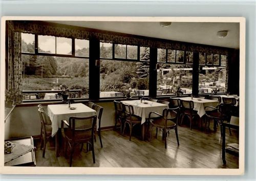Manderscheid Café Gaststätte Heidsmühle Innenaufnahme