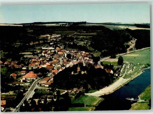 Polle Fliegeraufnahme Campingplatz Köster