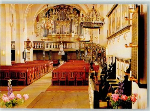 Hornburg Kirchenorgel ev. luth. Kirche Beatae Mariae Virginis