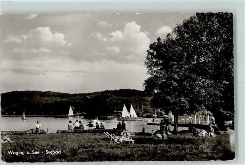 Waging Waginger See Seebad Badewiese