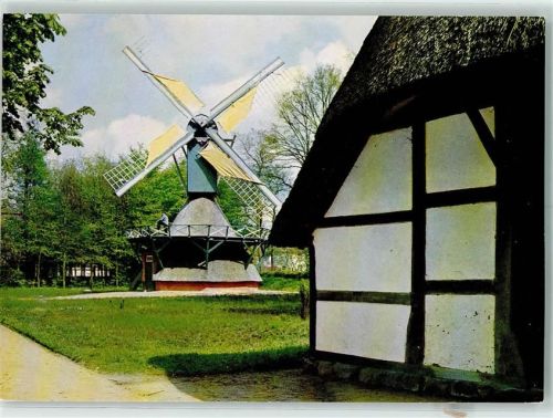 Cloppenburg Heuerhaus und Kokerwindmühle Museumsdorf Nieersächsisches Freilichtmuseum