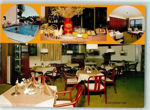 Malente-Gremsmühlen Kur-Sporthotel Diekseepark Schwimmbad Frühstücksbuffet Diekseestube
