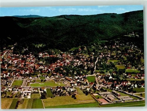 Alsbach Rückseite mit Abschürfungen bzw Kleberesten Fliegeraufnahme