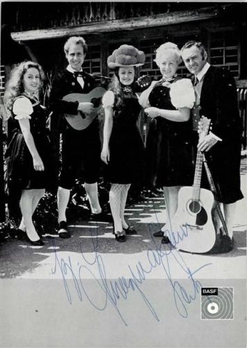 Volksmusik - Original Schwarzwaldfamilie Seiz - Autogramm