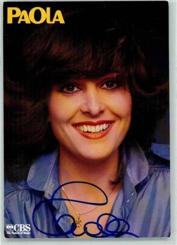 Paola Originalautogramm Schlagersänger