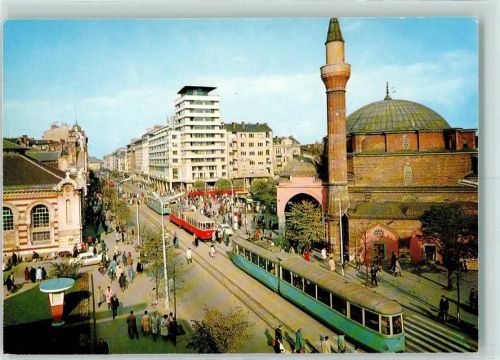 Sofia Boulevard G. Dimitrov Straßenbahnen