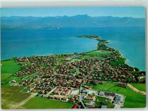 Sirmione Lago di Garda Colombare dall'aereo