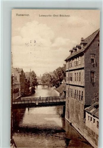 Hannover Leinepartie Drei-Brücken