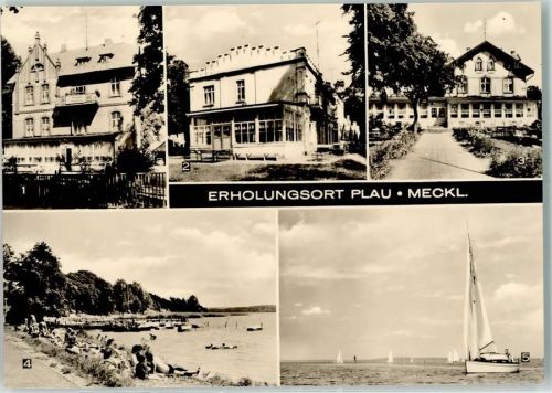 Plau FDGB Erholungsheime Gesundbrunn Otto Brass Waldheim