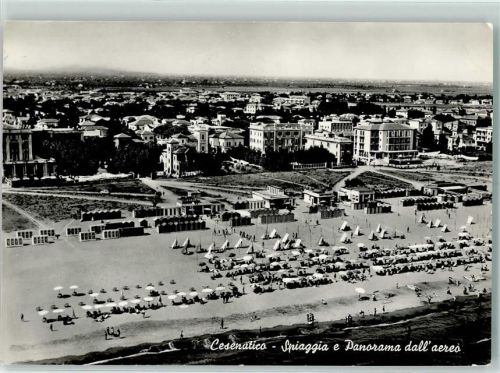 Cesenatico Spiaggia e Panorama dall'aereo