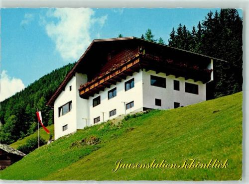 Oetz Jausenstation Schönblick Hüttenstempel