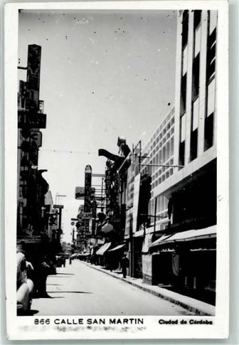 Cordoba 1957 Calle San Martin AK