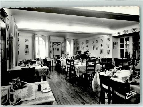 Chaunay 1958 Hotel Central Restaurant Motillon Interieur
