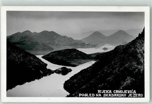 Rijeka Crnojevica Pogled na Skadarsko Jezero
