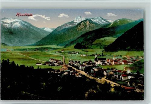 Hausham Blick auf Hausham