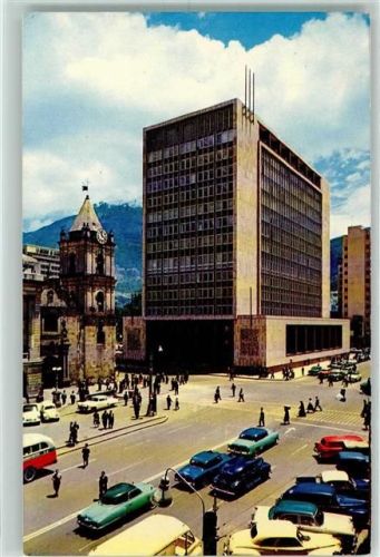 Bogota 1963 Banco de la Republica AK