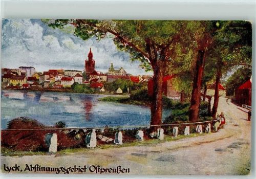 Lyck 1920 Abstimmungsgebiet Ostpreußen WK II