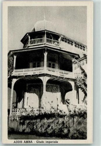 Addis Abeba 1934 Ghebi imperiale AK