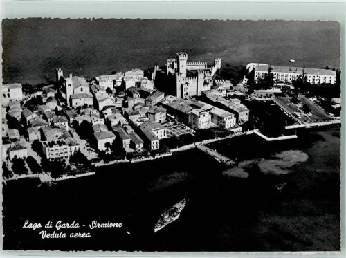 Sirmione Veduta aerea - Luftbild AK