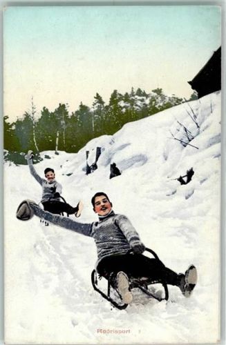 1907 Photochromie Rodlsport AK