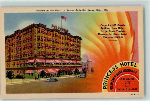 Atlantic City 1957 Princess Hotel