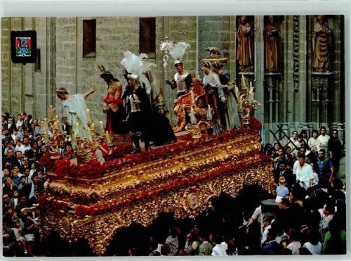 Sevilla Semana Santa Semaine Sainte Holy Week Sagrada Presentacion de Jessus al pueblo