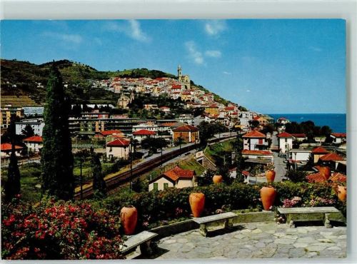 Cervo Panorama da ponente Cervo Ligure Riviera dei Fiori