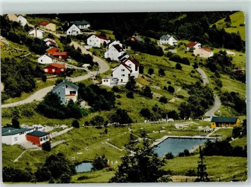 37447 W3426 Wieda - Schwimmbad Golfplatz Obere Bergstraße
